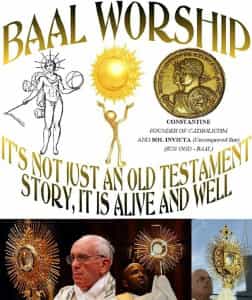 Baal worship today.